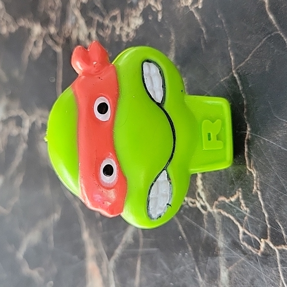 1990 Teenage Mutant Ninja Turtles Ring TMNT Shreddies Cereal Premium Prizes Raph - Picture 1 of 3